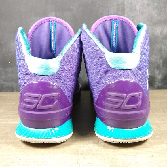 🏀 Under Armour Curry 1 Father to Son Purple 8.5 - Picture 5 of 8